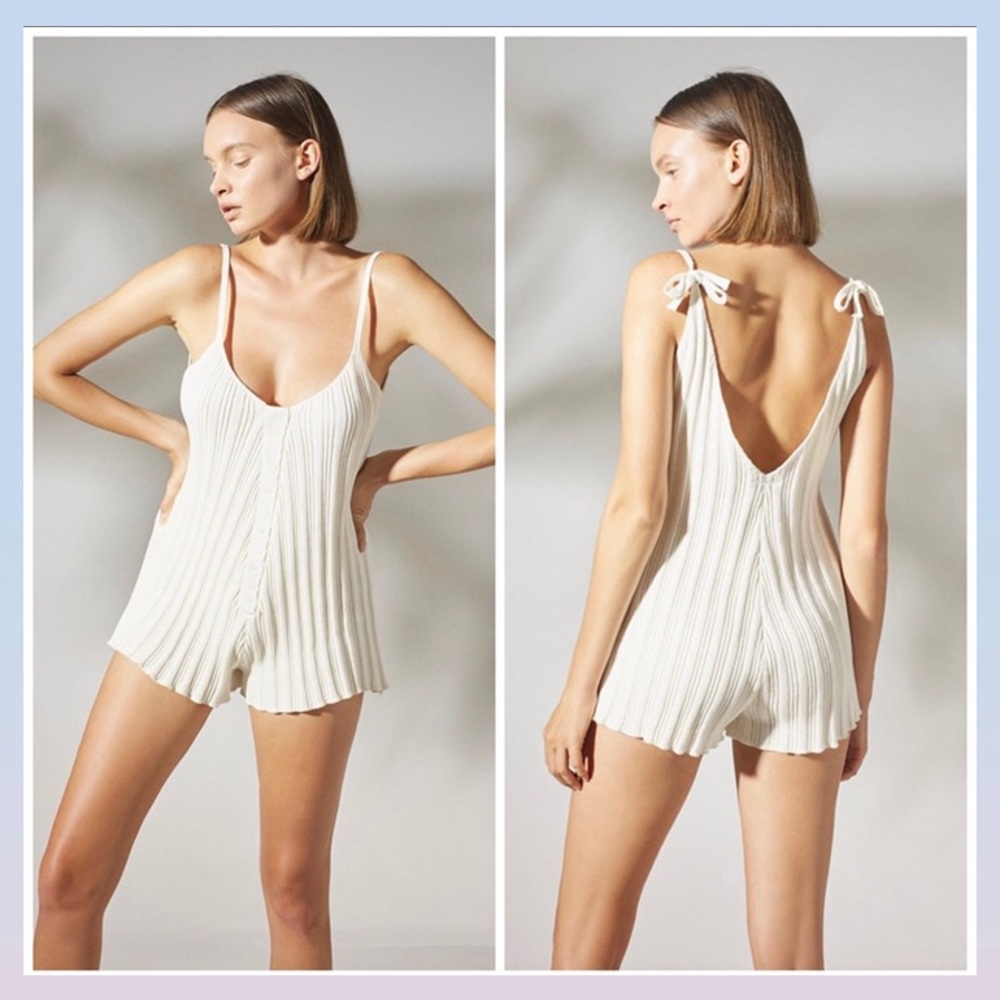 Rue Stiic Macie Lounge Romper / size S NWT